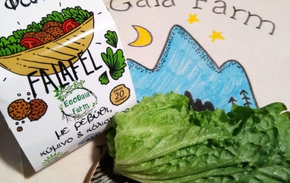 Φαλάφελ σε αράβικη πίτα