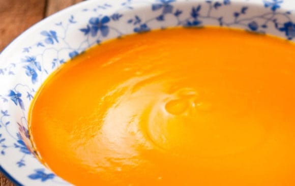 Κολοκυθόσουπα με Τοπιναμπούρ